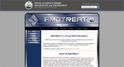 Desktop Screenshot of amdtreat.osmre.gov